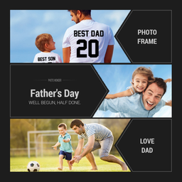 Happy Father's Day Photo Frame