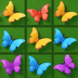 Match 3 Butterfly Puzzle Games