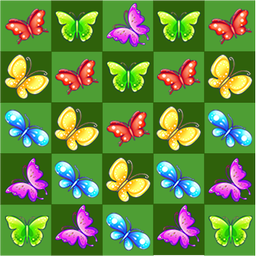 Match 3 Butterfly Puzzle Games