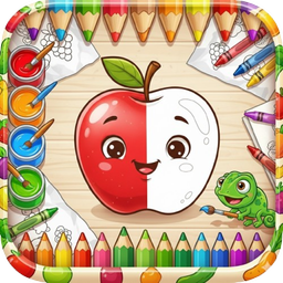 Fruits And Vegetables Coloring