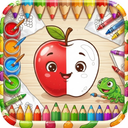 Fruits And Vegetables Coloring