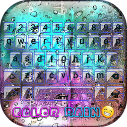 Color Rain Emoji Keyboards