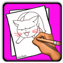 Learn Drawing and Coloring Cat