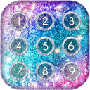 Glitter Keypad Lock Screen