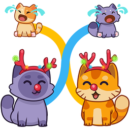 Cat Puzzle: Draw to Kitten