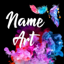 Name Art Maker 🖍️ Write Text on Background