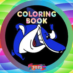 Zig and Shark Coloring Book