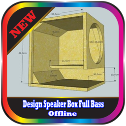 New Design Speaker Box Full Bass