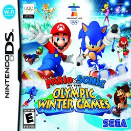 Mario Sonic at the Olympic Winter