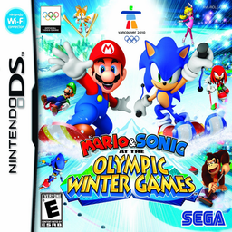 Mario  Sonic at the Olympic Winter