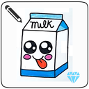 how to draw cute breakfast foo