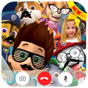Paw Ryder pups video call Phone