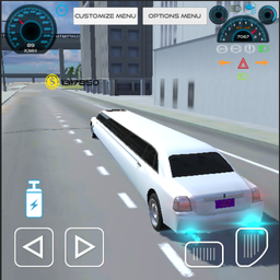 Rolls Royce Limo City Car Game