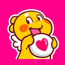 QooBee Agapi WAStickerApp
