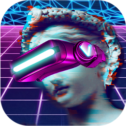 Aesthetic Photo Editor - Vaporwave Pic Stickers