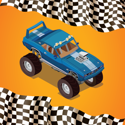 Monster Hydraulic Cars Race 3D