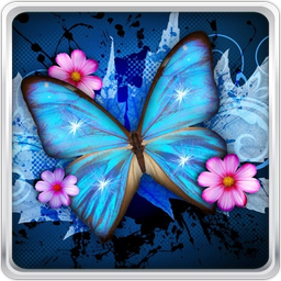 Shiny Butterfly Live Wallpaper