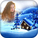 Snowfall Photo Frames