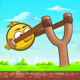 Fruit Smash: Slingshot Game