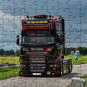 Jigsaw puzzle Scania Trucks