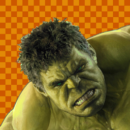 Incredible monster hulk hero