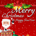 Merry Christmas NewYear Cards