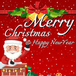 Merry Christmas NewYear Cards