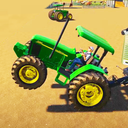 Tractor Land Drive Harvesting