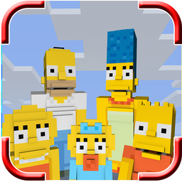 Bart in MCPE - Map Simpsons fo