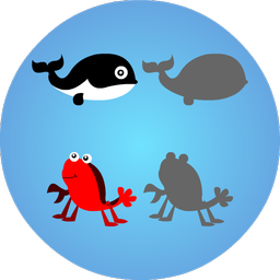 Aquatic Shapes -Kids Game