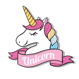 🦄Cute Unicorn Stickers - WAStickerApps