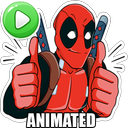 Animated Superheroes WASticker