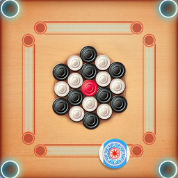 Carrom Board Club Game Champ