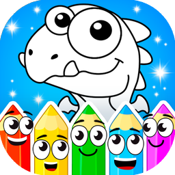 Coloring dinosaurs