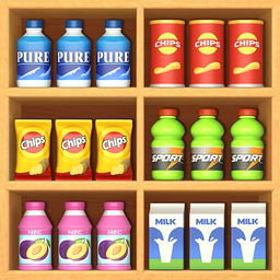 Goods Puzzle: 3D Sort Game