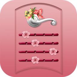 Flower Door Lock - Screen Lock