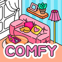 Cozy Home: Comfy Coloring Book