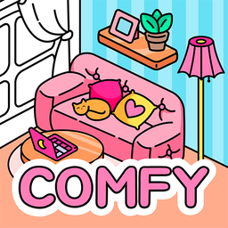 Cozy Home: Comfy Coloring Book