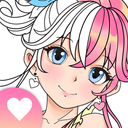 Anime Games Coloring Book