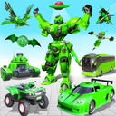 Flying Eagle Robot Car Game 3D