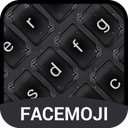 Black Emoji Keyboard Theme