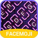 Neon Emoji Keyboard Theme