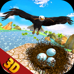 Eagle Family Survival Sim Game