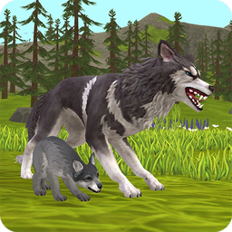 Wild Wolf Animal Chasing Sim
