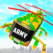 Fly Army Bus Robot Helicopter