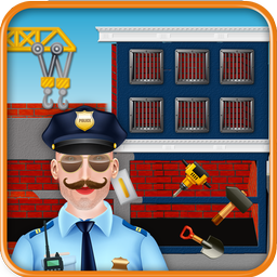 Build a Police Station: Construction Builder Game