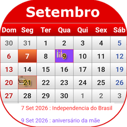 Brasil Calendário 2026
