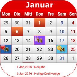 Deutsch Kalender 2026