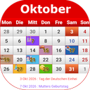 Deutsch Kalender 2026