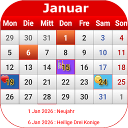 Deutsch Kalender 2026